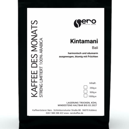 Kaffee aus Bali