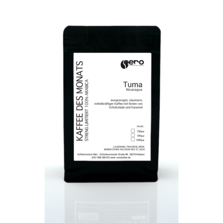 Tuma Nicaragua Single origin Kaffee