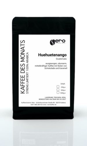 Kaffee aus Guatemala Huehuetenango