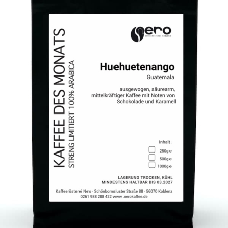 Kaffee aus Guatemala Huehuetenango