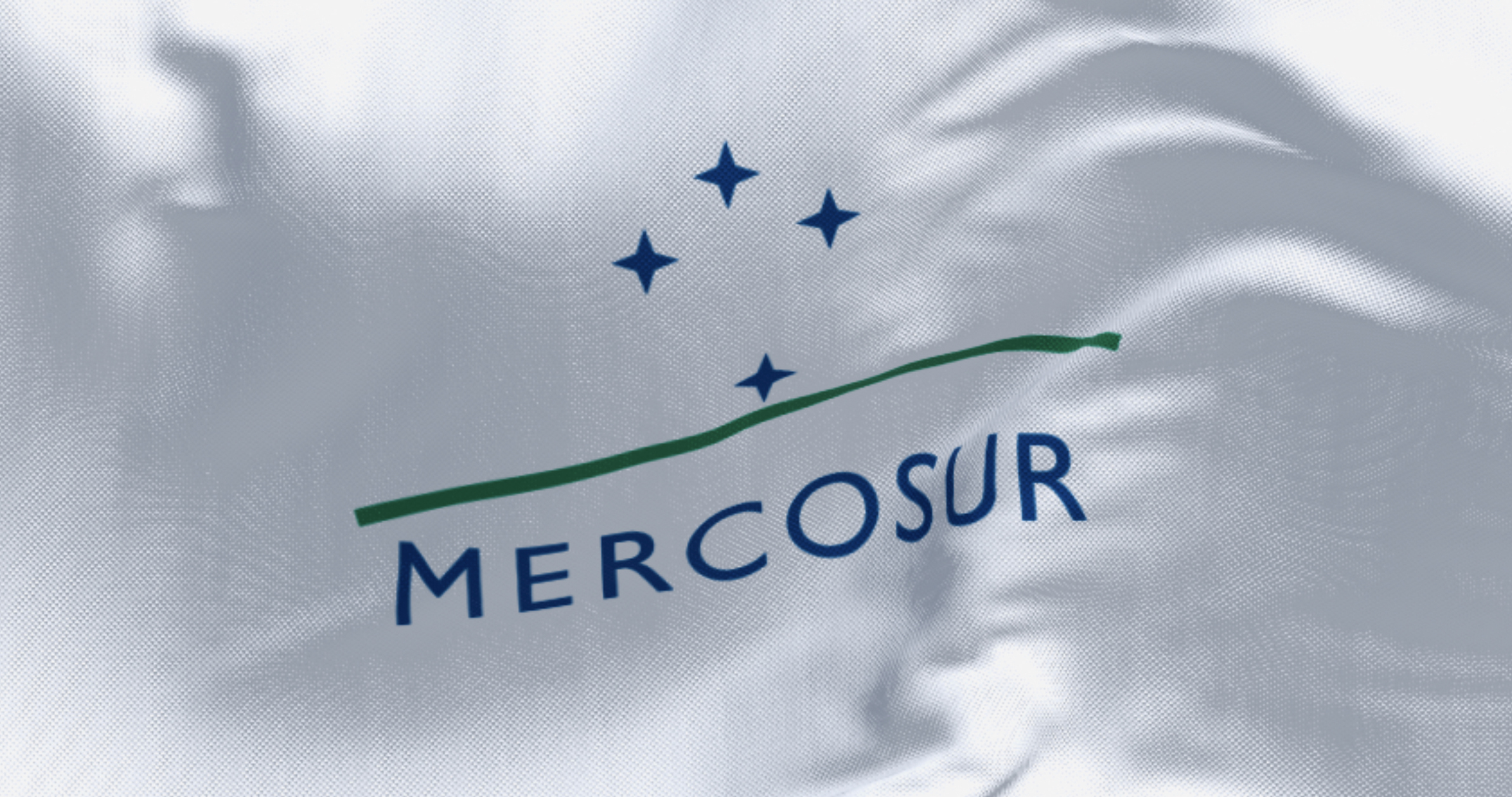 flagge des mercosur raums