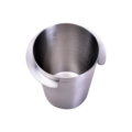Barista Dosierbecher 53 mm für sauberes Arbeiten am Siebträger Coffee Dosing Cup aus Edelstahl für Single und Double Shots