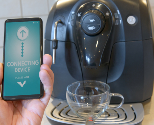 smarte kaffeemaschine mit app bedienung